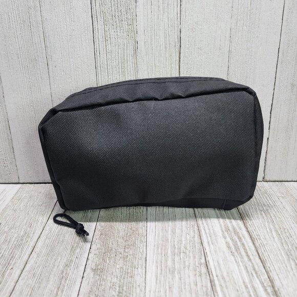 Samsonite Toiletry Travel Jewelry Toiletries Bag Black Small Canvas Zipper - Picture 3 of 7